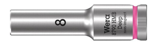 Wera 05004530001 Pistolnøkkelinnsats 8 Mm 1 Stk. 3/8 Wera 05004530001 Pistolnøkkelinnsats 8 Mm 1 Stk. 3/8