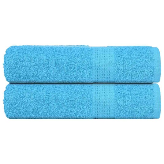 Dusjhåndklær FROGN 2 stk turkis 70x140 cm 360 gsm Dusjhåndklær FROGN 2 stk turkis 70x140 cm 360 gsm