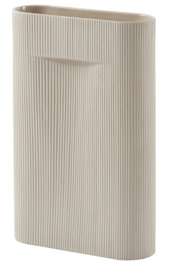 Muuto Ridge vase 48,5 cm Beige Muuto Ridge vase 48,5 cm Beige