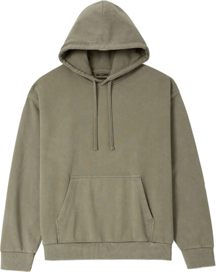 Brixton Brixton Baseline Hood Fleece Khaki green XL