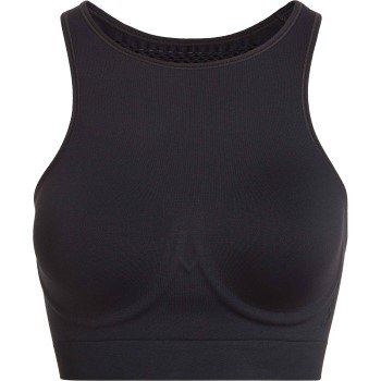 Calvin Klein BH Sport Soft Medium Support Sports Bra Svart polyamid Medium Dame