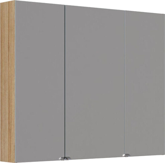 Dansani Inzo Style Speilskap 3 Dører Varm eik / 100cm Dansani Inzo Style Speilskap 3 Dører Varm eik / 100cm