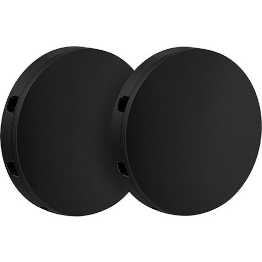 Beslagsboden Plastfester for Dusjkurv Svart Matt 2stk Beslagsboden Plastfester for Dusjkurv Svart Matt 2stk