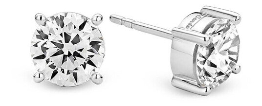 Ti Sento, Studs i 925 sølv med zirkonia