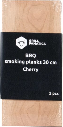 Grill Fanatics BBQ Smoking Plank 30cm 2 pcs Cherry