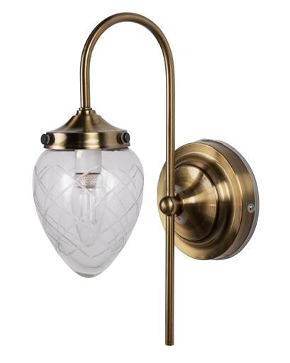 Globen Lighting Juni Vegglampe Slipt Klar 1722413-01-0 1624111-02-0