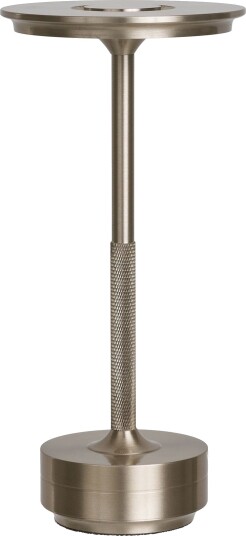 Lyneham bordlampe LED oppladbar sølv dekor. Lyneham bordlampe LED oppladbar sølv dekor.
