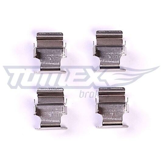 Tilbehørsett, skivebremse belegg TOMEX Brakes TX 43-37 Tilbehørsett, skivebremse belegg TOMEX Brakes TX 43-37