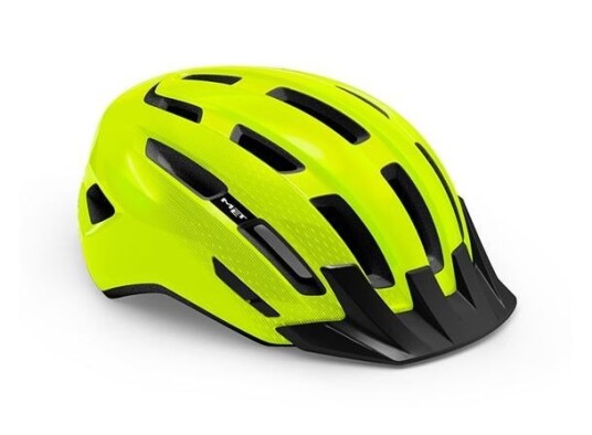 MET Downtown Safety Yellow/Glossy S/M (52-58 cm) MET Downtown Safety Yellow/Glossy S/M (52-58 cm)