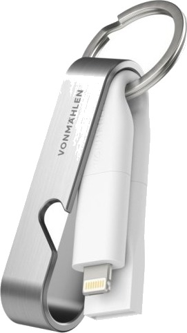 Vonmählen High Six Usb C Usb C Rustfritt Stål Hvit Vonmählen High Six Usb C Usb C Rustfritt Stål Hvit