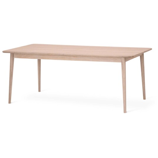 Torkelson Nordik matbord Vitoljad ek 190 x 96 cm Hvit