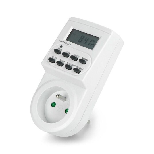 Tidsprogrammerer Timer Digital 230V 3600W