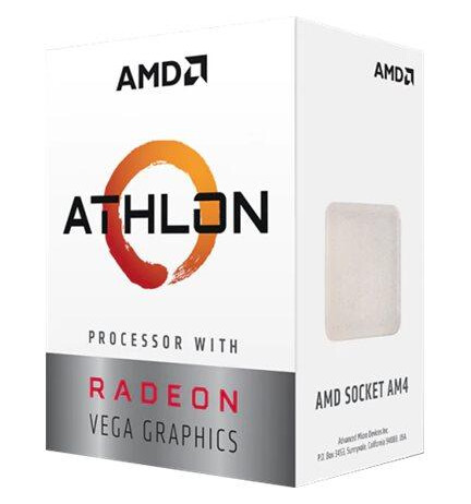 AMD Athlon 3000G / 3.5 GHz prosessor - Boks
