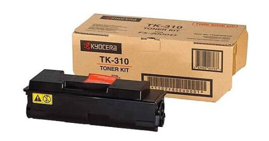 Kyocera TK-310 BK lasertoner - 1T02F80EUC Original - Svart 12000 sider