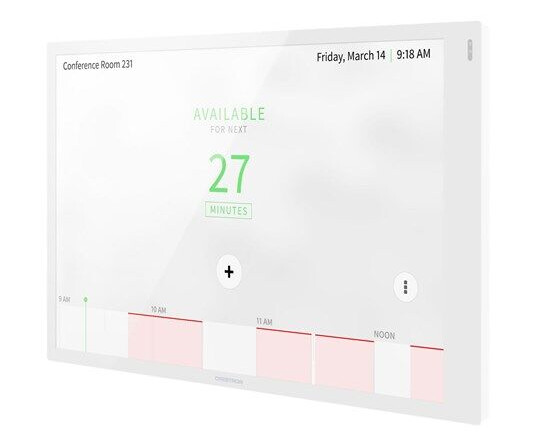 Crestron Electronics Crestron Room Scheduling Touch Screen TSS-1070-W-S  room manager  Bluetooth 802.11a/b/g/n/ac  smooth white