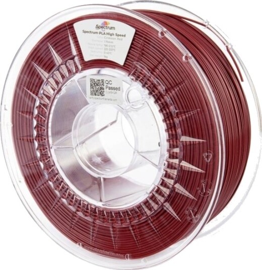 Spectrum PLA High Speed Filament 1.75 mm 1000 g Crimson Red 81055