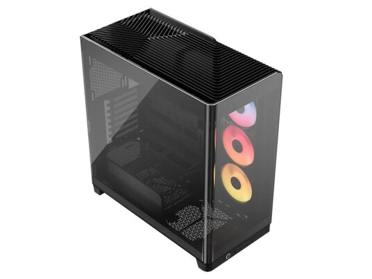Corsair 4500X RGB Miditower Kabinett med Panoramaglass - Svart