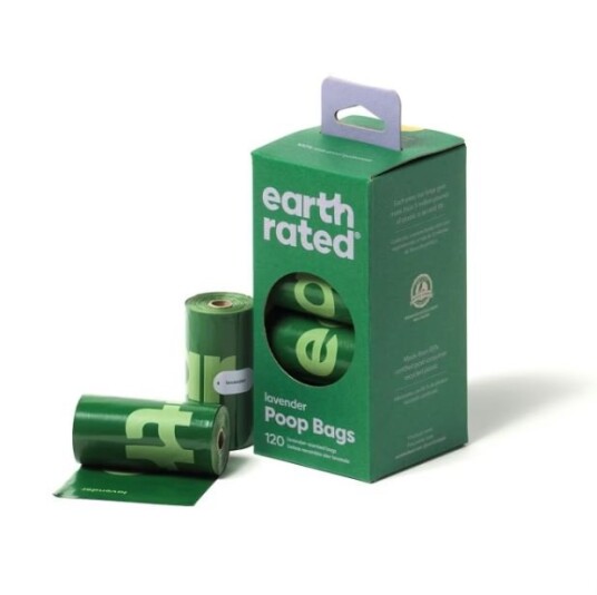 Earth Rated Hundeposer Lavendel 8 Ruller