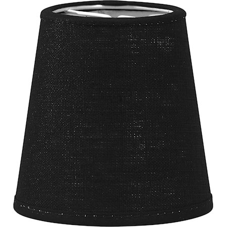 Pr Home Queen Lampeskjerm Franza Svart 12 cm 1579895-02-0 1579895-01-0