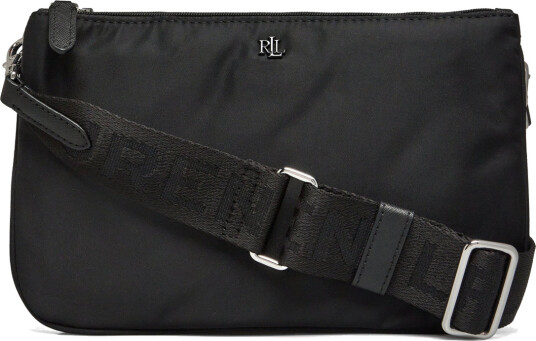 Lauren Ralph Lauren Nylon Medium Landyn Crossbody Bag - Black - ONE SIZE