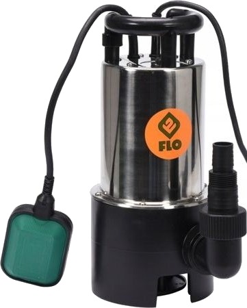 Flo Vannpumpe For Skittent Vann Brud.1100W/Inox Flo Vannpumpe For Skittent Vann Brud.1100W/Inox