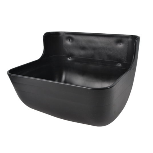 Forkrybbe M/bunnplugg Svart 12,5l