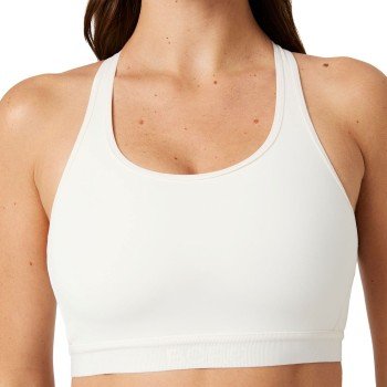 Björn Borg BH Low Support Sports Bra Elfenben Large Dame Björn Borg BH Low Support Sports Bra Elfenben Large Dame