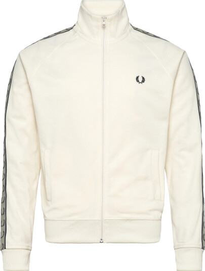Fred Perry Contrast Tape Track Jkt CreaM