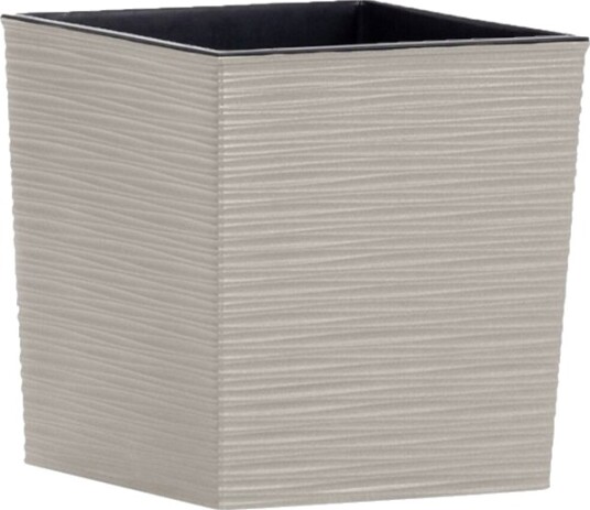 Siena Garden Nizza Groove La837-05 Plant Potte Polypropylen Creme
