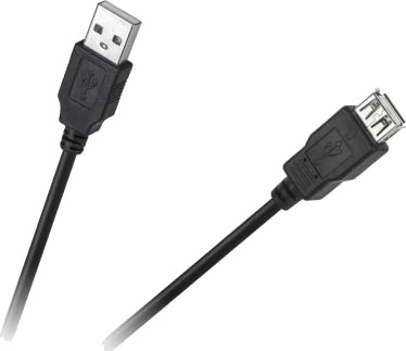 Usb-Kabel Cabletech Usb-A Til Usb-A 1 M Svart Kpo4013-1.0