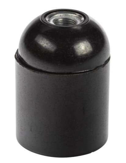 Nordic Quality Lampsockel E27 Svart