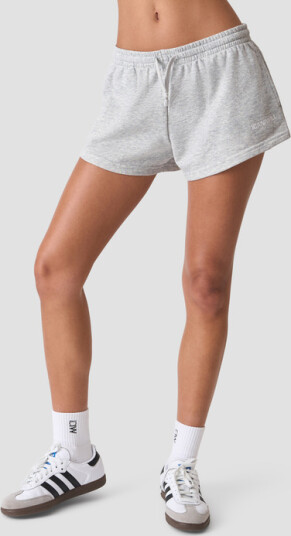 Everyday Terry Mid Shorts Grå Ljusgrå Small