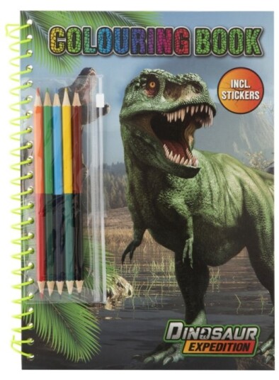 Dinosaur Expedition Dino fargeleggingsbok 130003 Dinosaur Expedition Dino fargeleggingsbok 130003