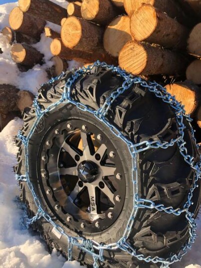 ATV Kjetting - Kryss/v-Bar 6mm 69"x18"