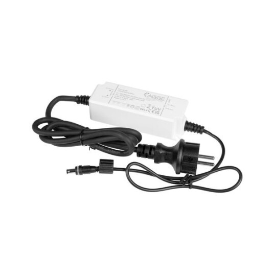 Transformator AGGE 24V IP67 Maks. effekt 40 W Transformator AGGE 24V IP67 Maks. effekt 40 W