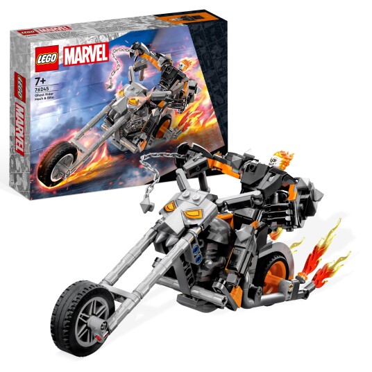Lego Marvel Ghost Riders Robot Og Motorsykkel 76245 Lego Marvel Ghost Riders Robot Og Motorsykkel 76245