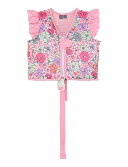 Color Kids Swim Vest Aop Pink 2 3Y Color Kids Swim Vest Aop Pink 2 3Y