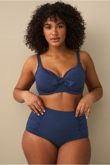 Ellos Plus Collection Shirley Bikini BH med bøyler Blå