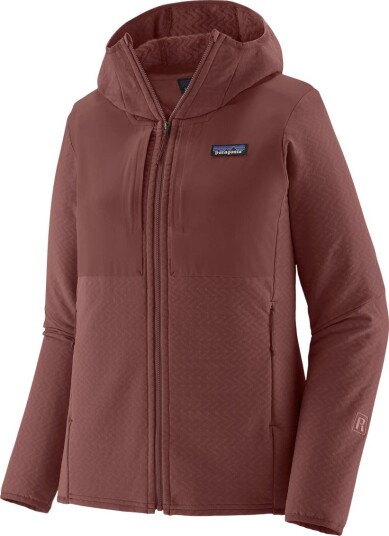 Patagonia W's R2 Crossstrata Hoody Dark Ruby M Patagonia W's R2 Crossstrata Hoody Dark Ruby M
