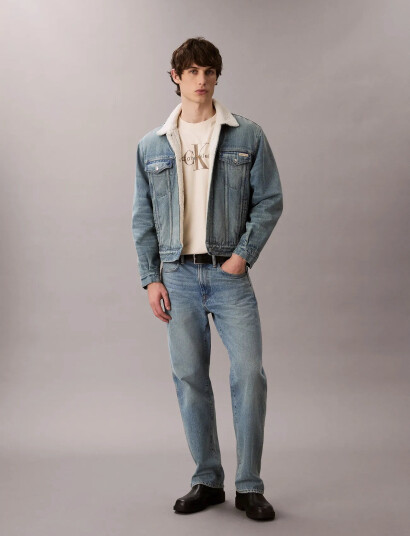 Calvin Klein Jeans Ss Hero Monologo Tee 20S - Cream - XXL