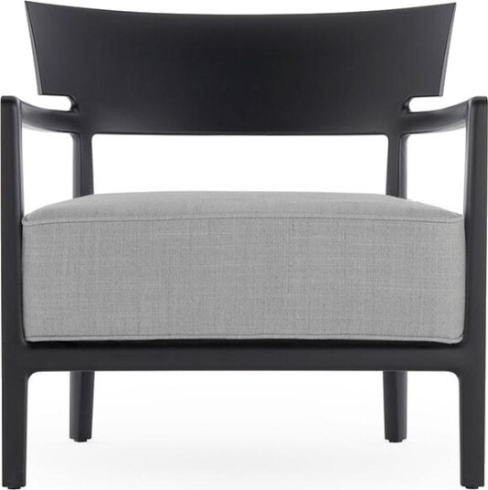 Kartell CARA MAT Utendørs Lenestol Sort/ Grå Kartell CARA MAT Utendørs Lenestol Sort/ Grå
