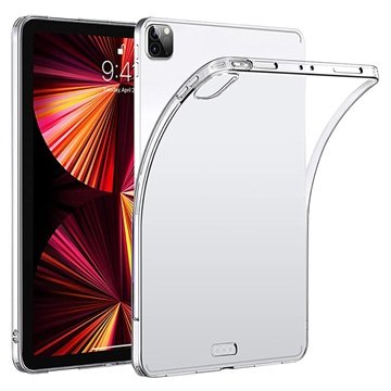 Antiskli iPad Pro 12.9 (2021) TPU-deksel Gjennomsiktig