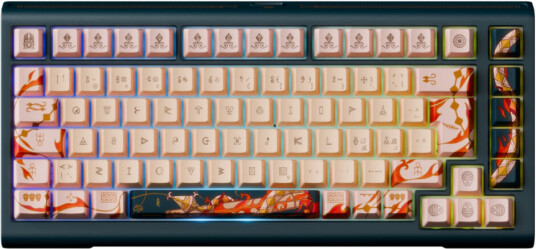 Ducky Year Of The Snake 2025 Limited Edition ISO Tastatur Cherry MX Brown