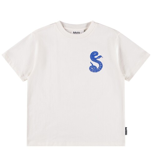 Molo T skjorte Rodney Blue Snake Molo 16 år 176 T skjorte Hvit Molo T skjorte Rodney Blue Snake Molo 16 år 176 T skjorte Hvit