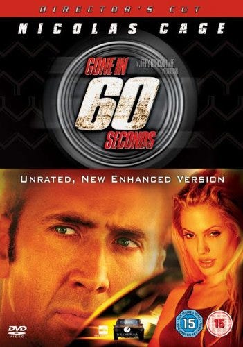 Gone In 60 Seconds DVD