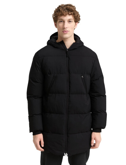 Tom Tailor Puffer Parka - Black - S Tom Tailor Puffer Parka - Black - S