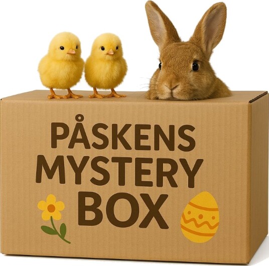 Påskens Mystery Box Forundringspakke Til Påskebaking Og Påskegodt! | Slikkepott.No