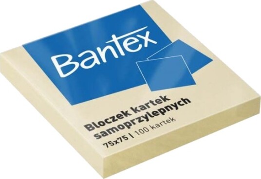 Bantex Notes Samop.75X75 100K Yellow Bantex 400086384