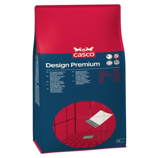 Casco Fugemasse Design Premium Grå 5kg