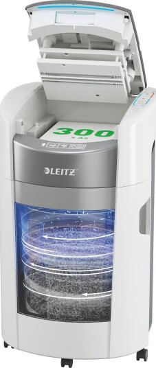 Leitz Iq Optimax Autofeed Office 300 Makulator For Mikromakulering P5 Hvit